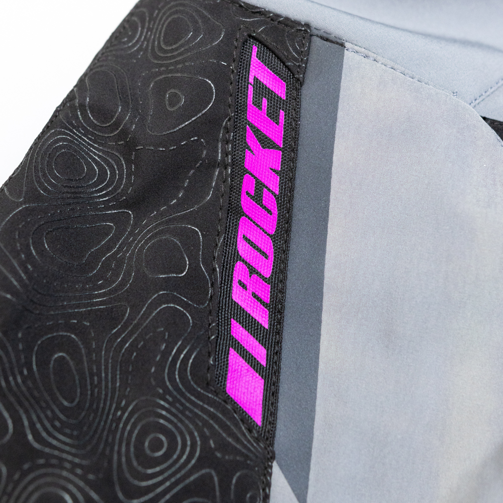 Chamarra Joe Rocket Altitude Ladies  Gris Negro Rosa