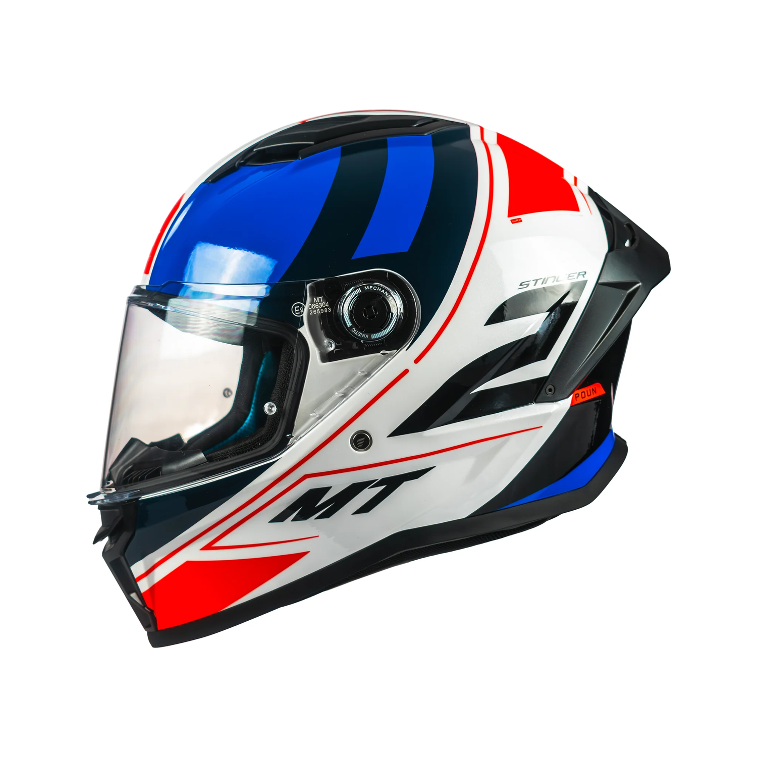 CASCO INTEGRAL MT STINGER 2 POUN A7 BRILLO