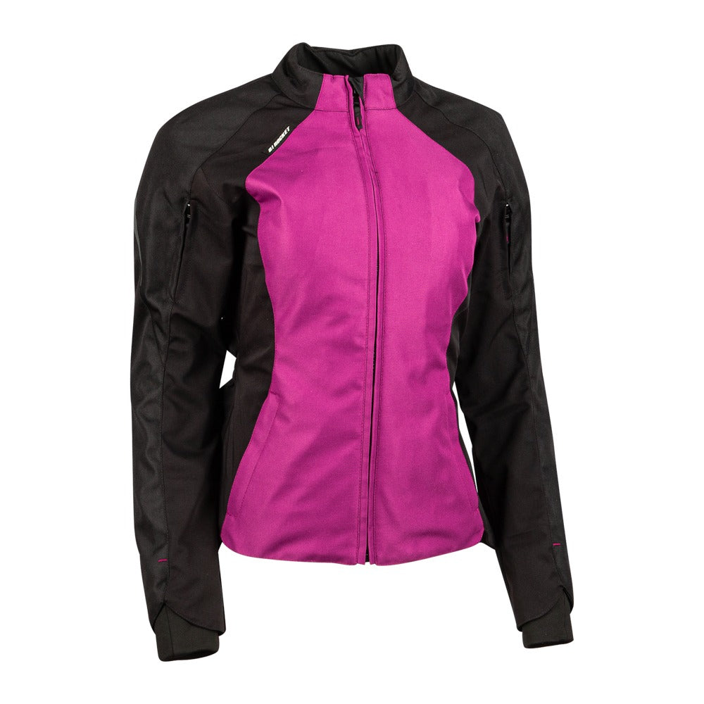 CHAMARRA JOE ROCKET AURORA 2.0  LADIES ROSA NEGRA