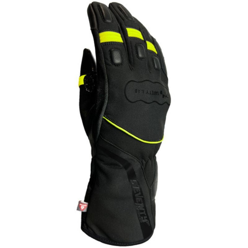 Guante Seventy Degrees Sd-t7 Gobi Negro Amarillo