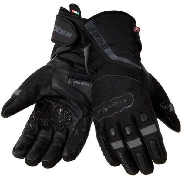 Guante Seventy Degrees Sd-t7 Gobi Negro Gris