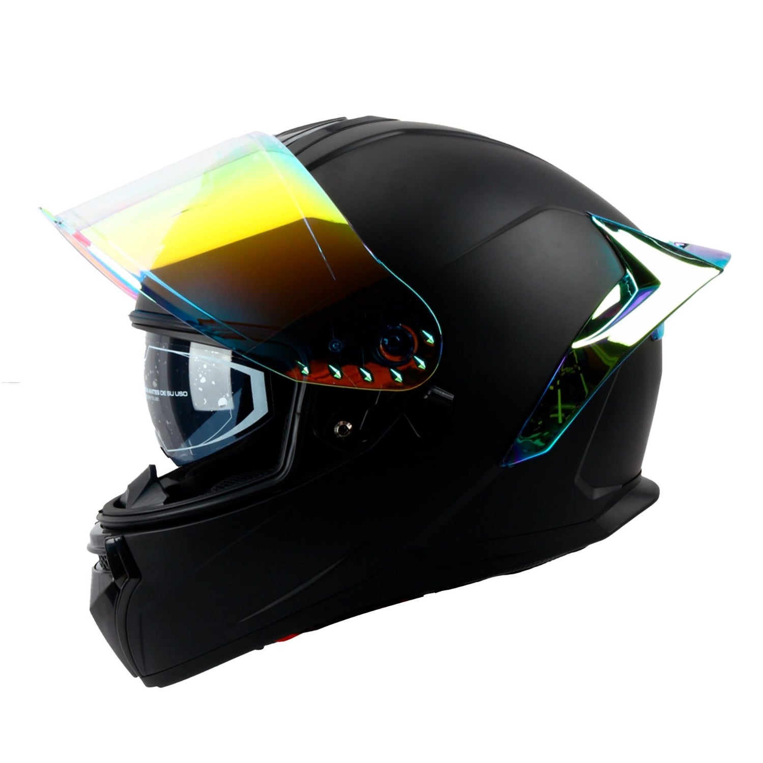 CASCO INTEGRAL R7 DELTA NEGRO MATE