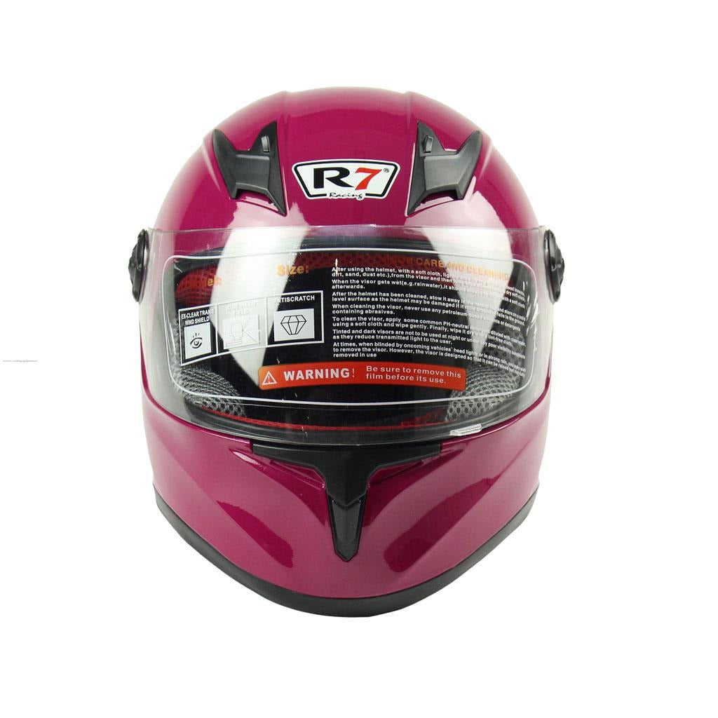 CASCO INTEGRAL R7-506 JUNIOR  MAGENTA