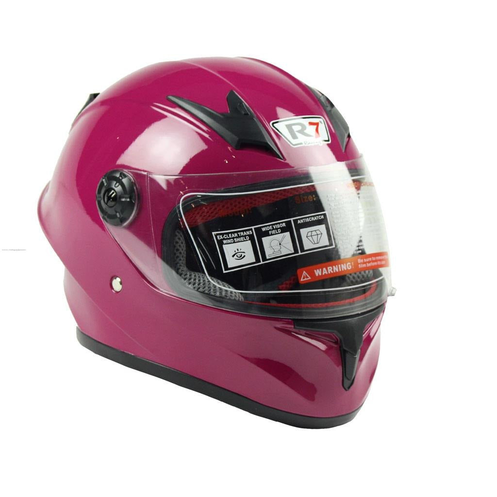 CASCO INTEGRAL R7-506 JUNIOR  MAGENTA