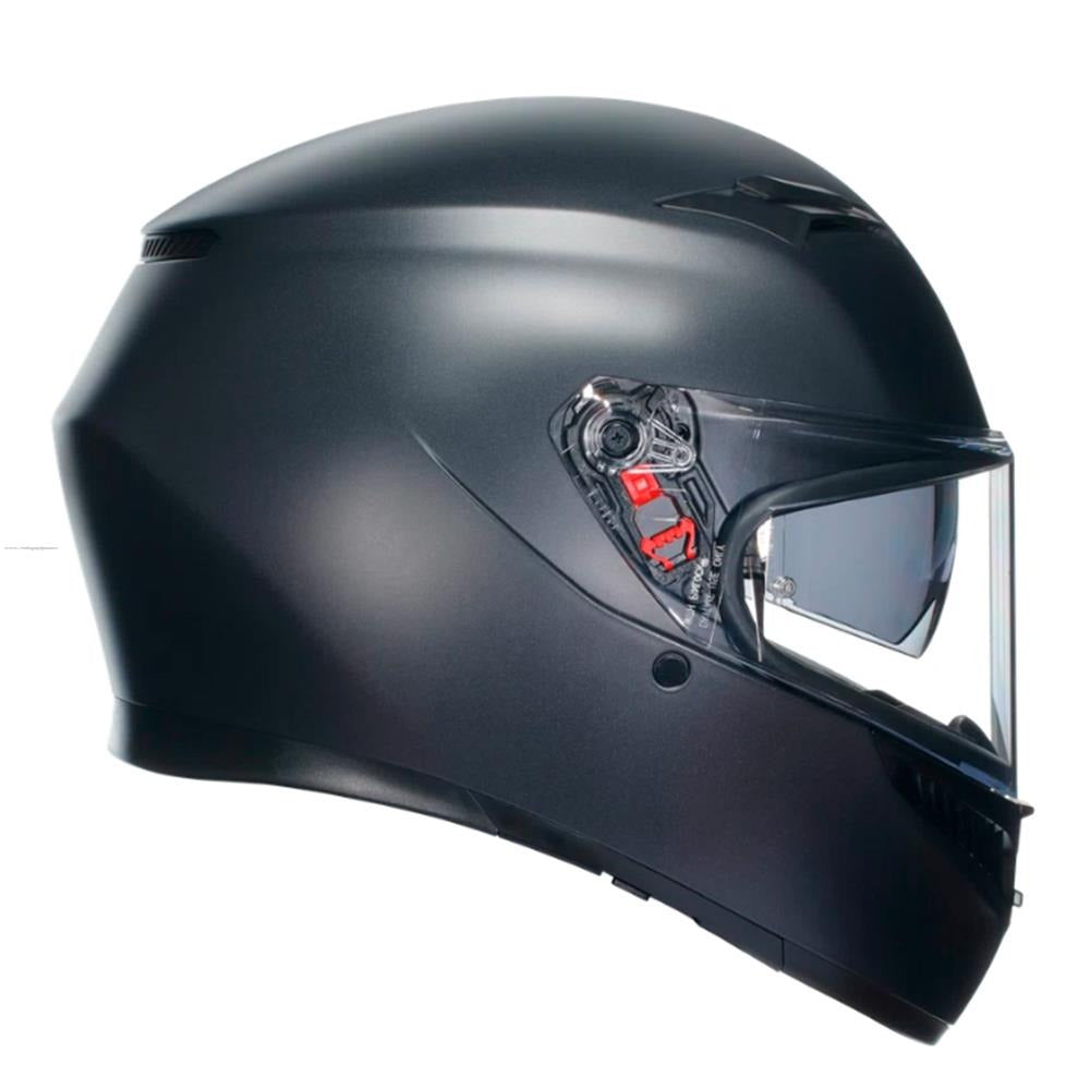 CASCO INTEGRAL AGV K-3  MPKL MONO NEGRO MATE