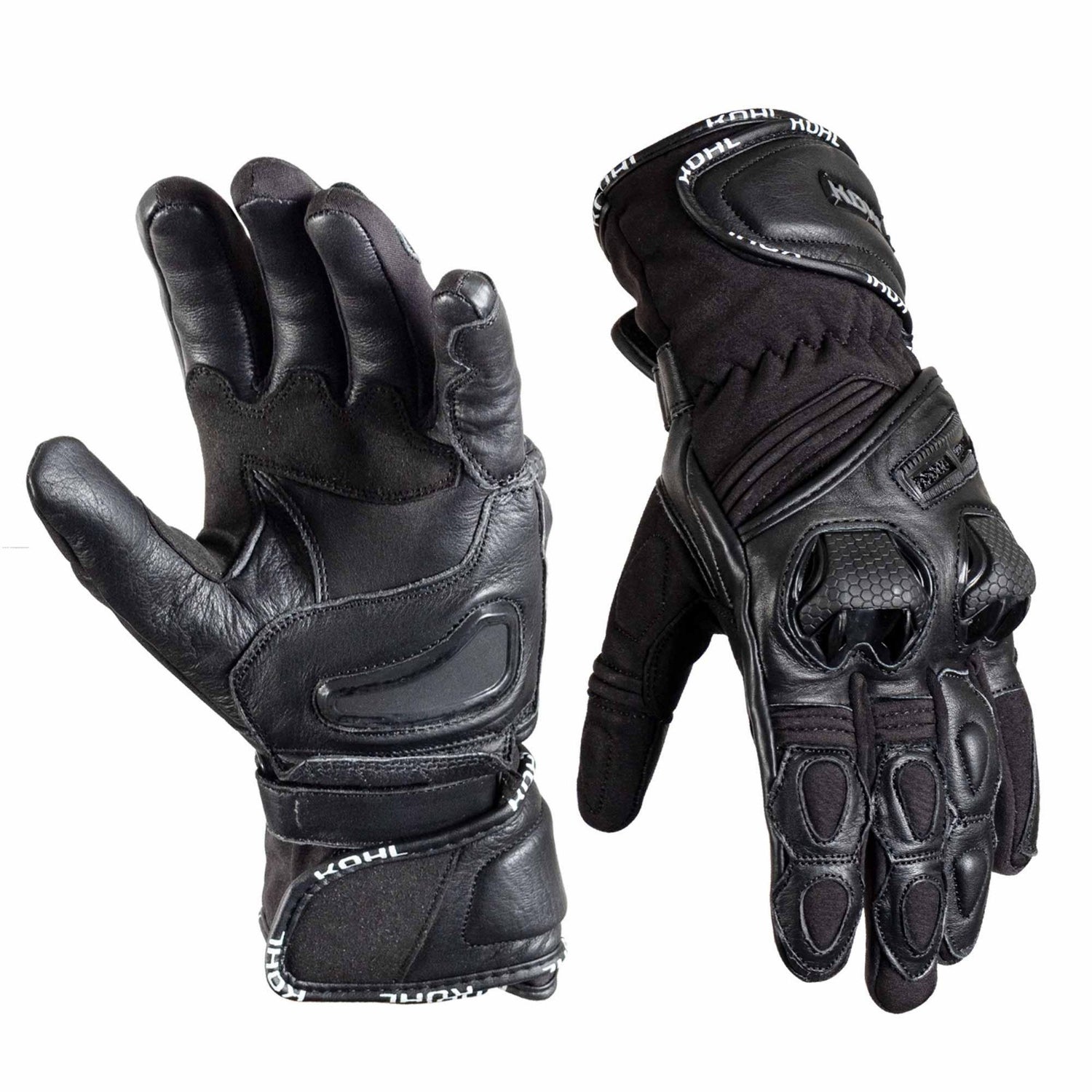 GUANTES VEL  KOHL-401  PARA DAMA NEGRO