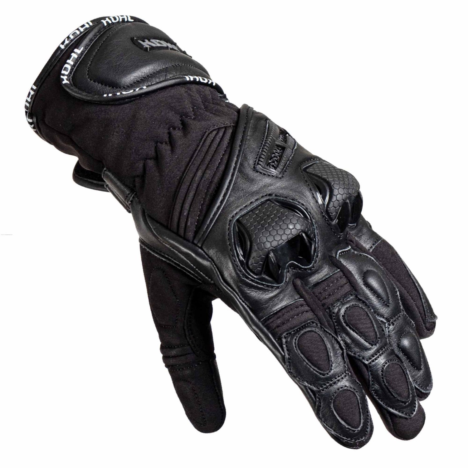 GUANTES VEL  KOHL-401  PARA DAMA NEGRO