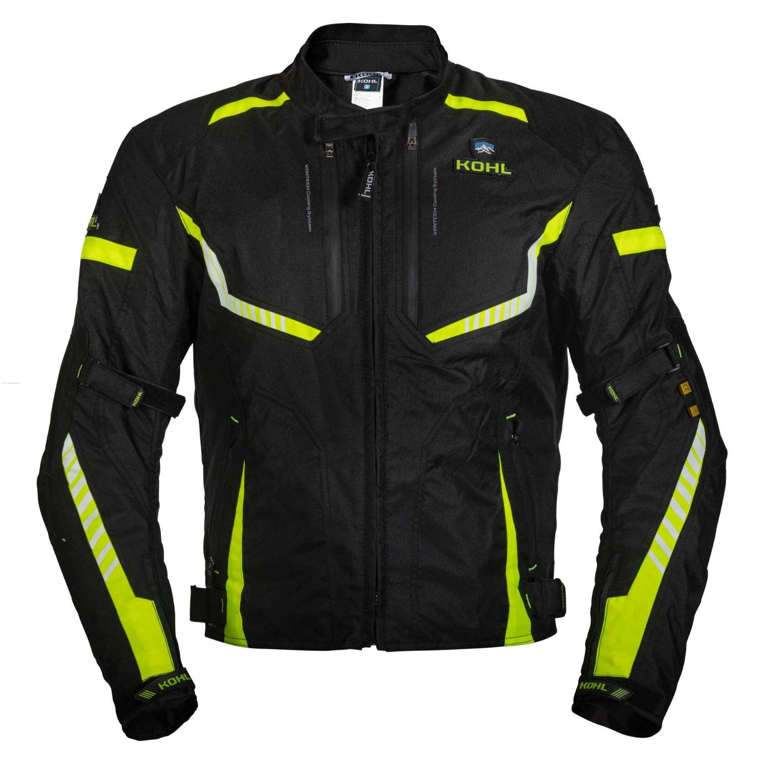 Chamarra Deportiva Kohl 119 Amarillo Fluo