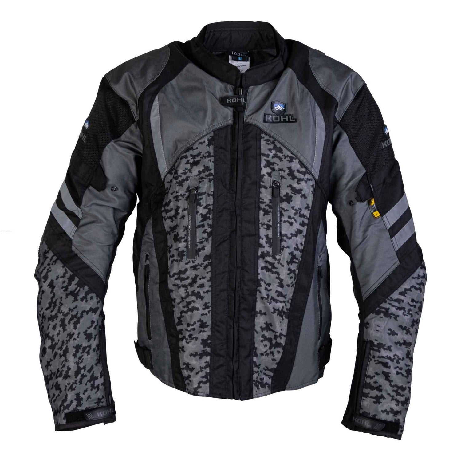 CHAMARRA DEPORTIVA KOHL-107 GRIS CAMO