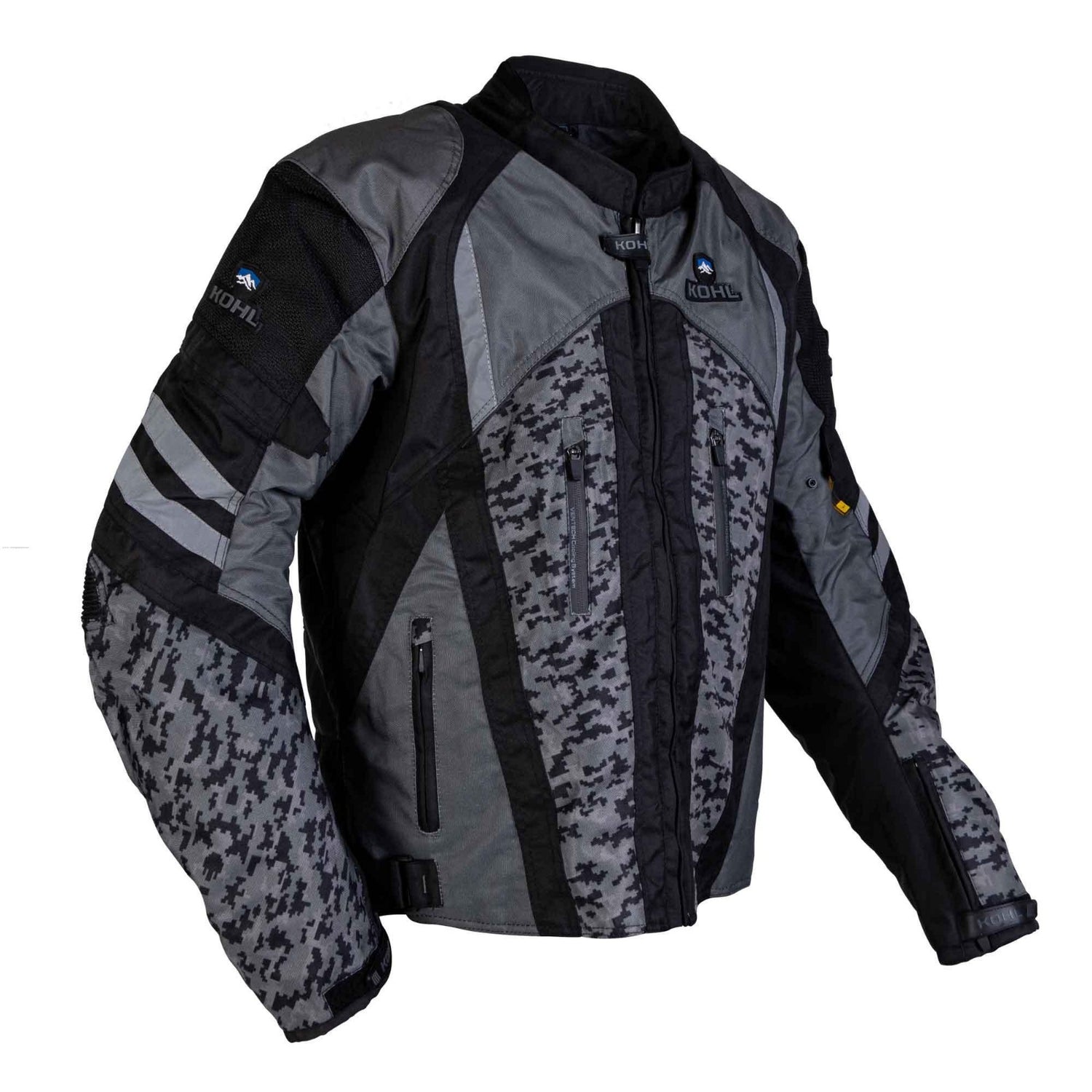 CHAMARRA DEPORTIVA KOHL-107 GRIS CAMO