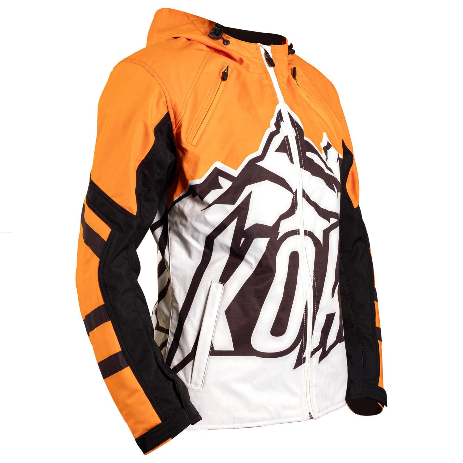 CHAMARRA DEPORTIVA  KOHL-700  PARA DAMA NARANJA