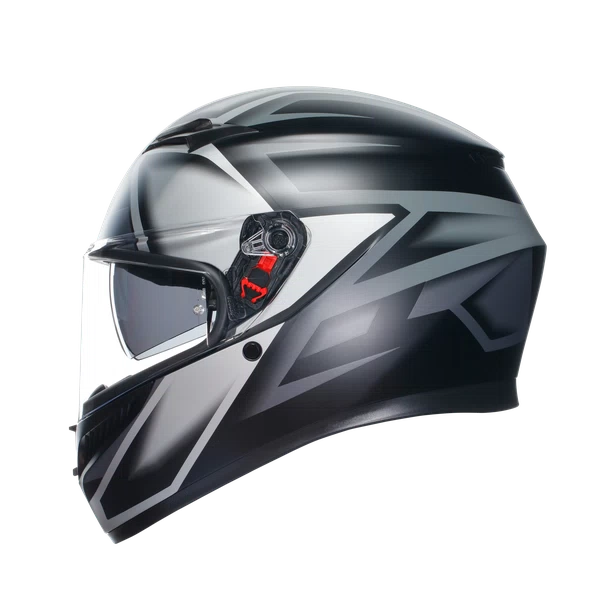 CASCO INTEGRAL AGV K-3  SV ECE2206 COMPOUND NEGRO GRIS