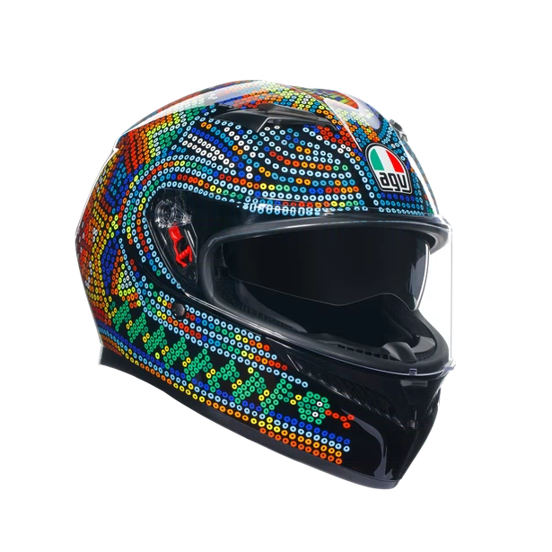 CASCO INTEGRAL AGV K-3 ROSSI WINTER TEST 2018