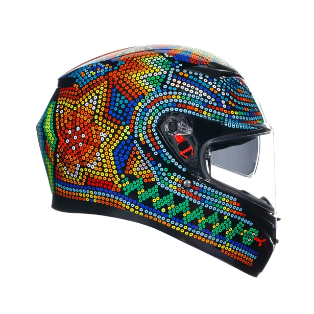 CASCO INTEGRAL AGV K-3 ROSSI WINTER TEST 2018