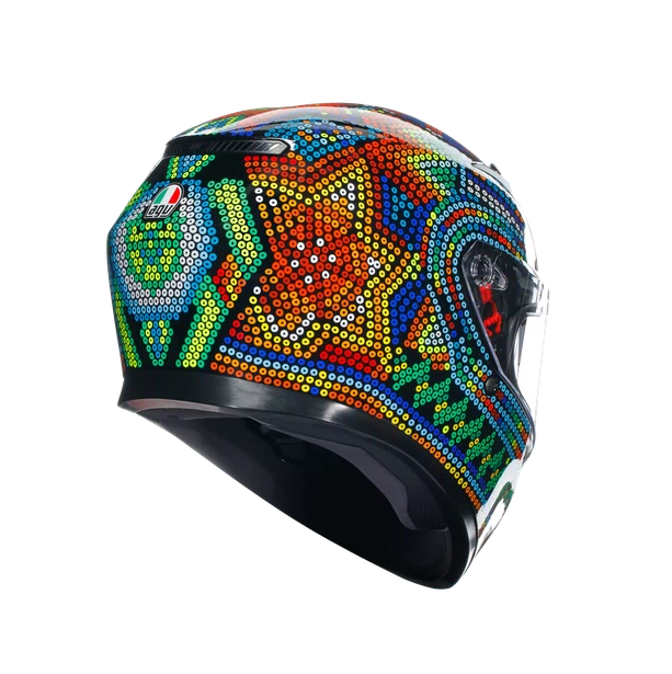 CASCO INTEGRAL AGV K-3 ROSSI WINTER TEST 2018