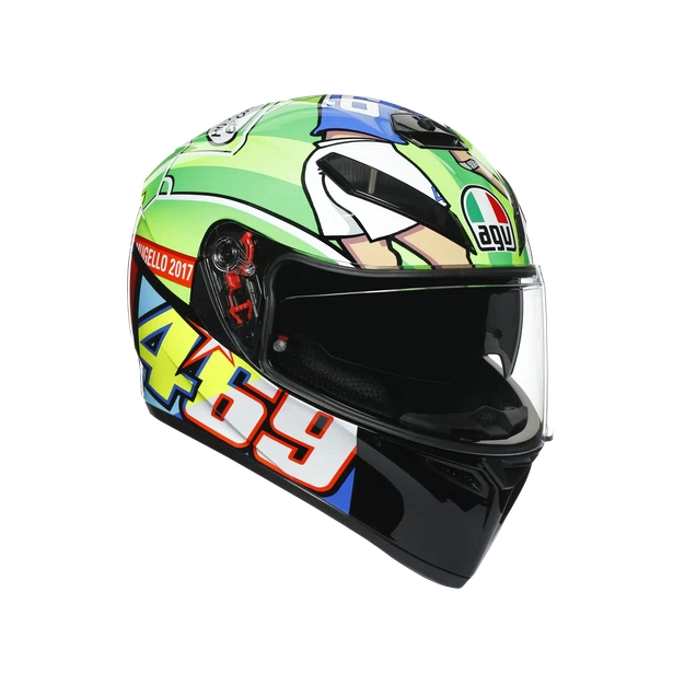 Casco AGV K3 SV TOP ROSSI MUGELLO 2017