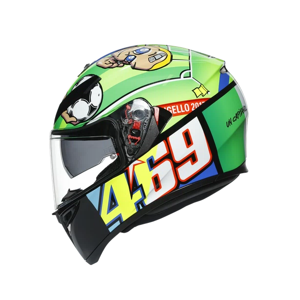 Casco AGV K3 SV TOP ROSSI MUGELLO 2017