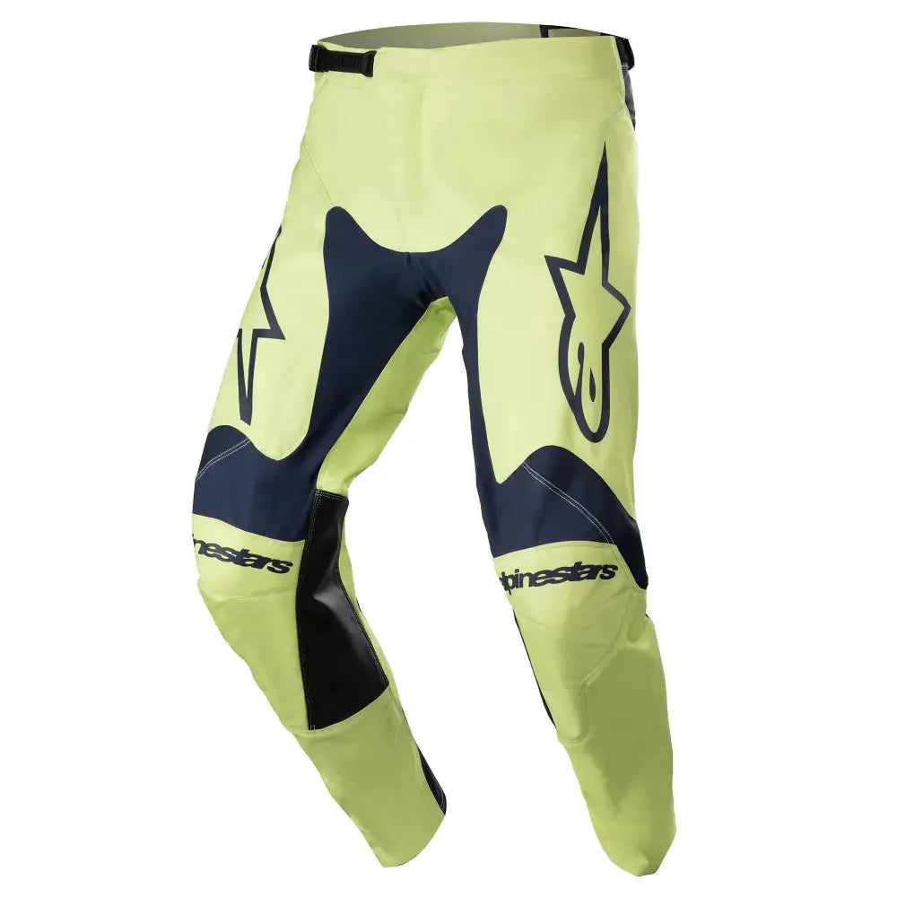 PANTALON ALPINESTARS RACER HOEN AZUL/VERDE FLUO