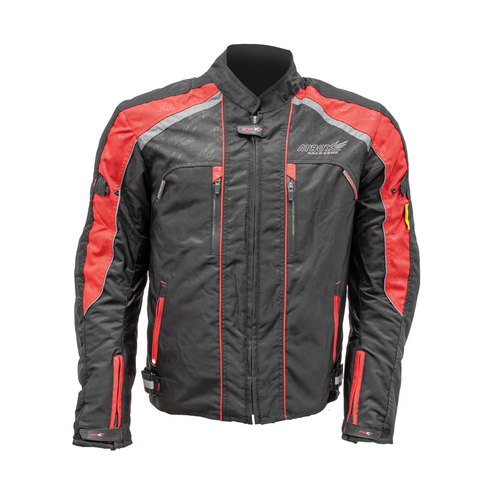 CHAMARRA ATROX CE-2110 CORDURA CORTA ROJO