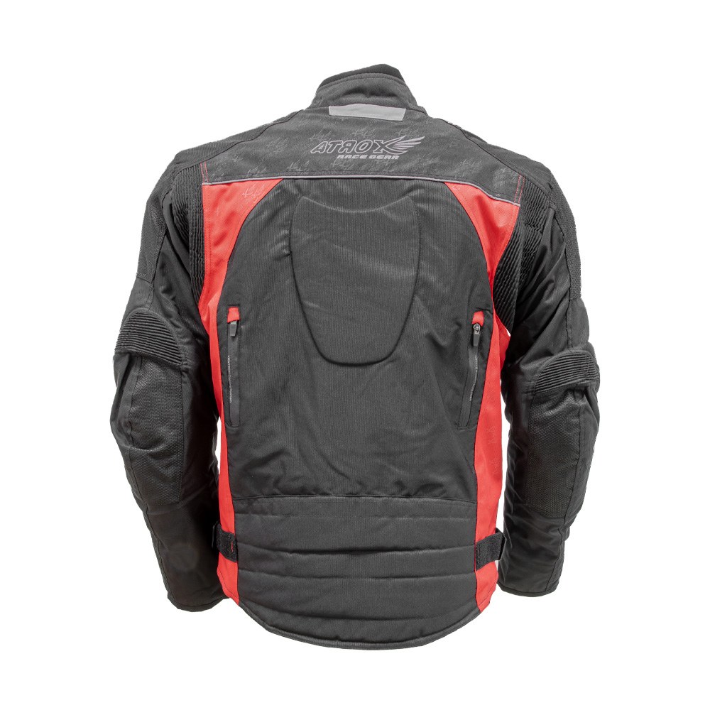 CHAMARRA ATROX CE-2110 CORDURA CORTA ROJO