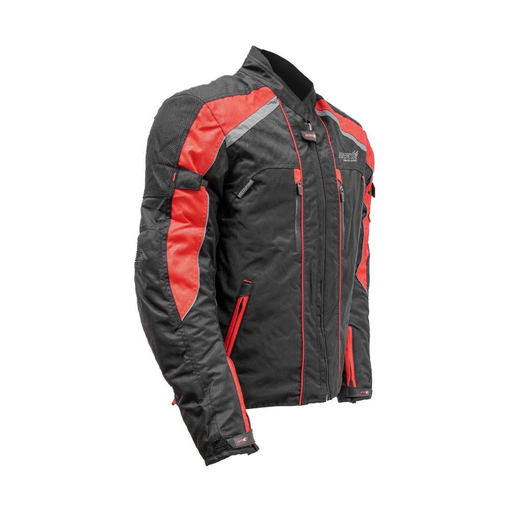 CHAMARRA ATROX CE-2110 CORDURA CORTA ROJO