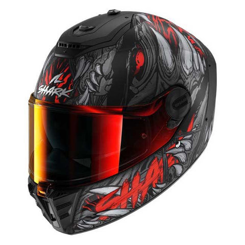 AGV K3 Kamaleon Casco Moto Negro/Rojo LG