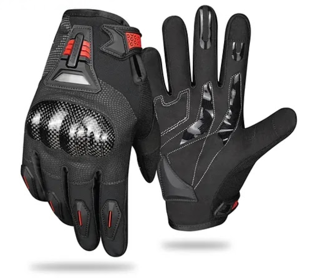 GUANTES ONES AGAIN MG07 CF NEGRO ROJO