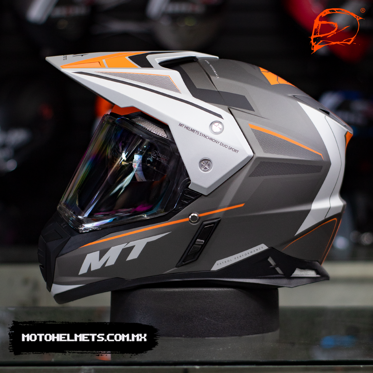 CASCO MT SYNCHRONY DS SV PATROL B4 MATE