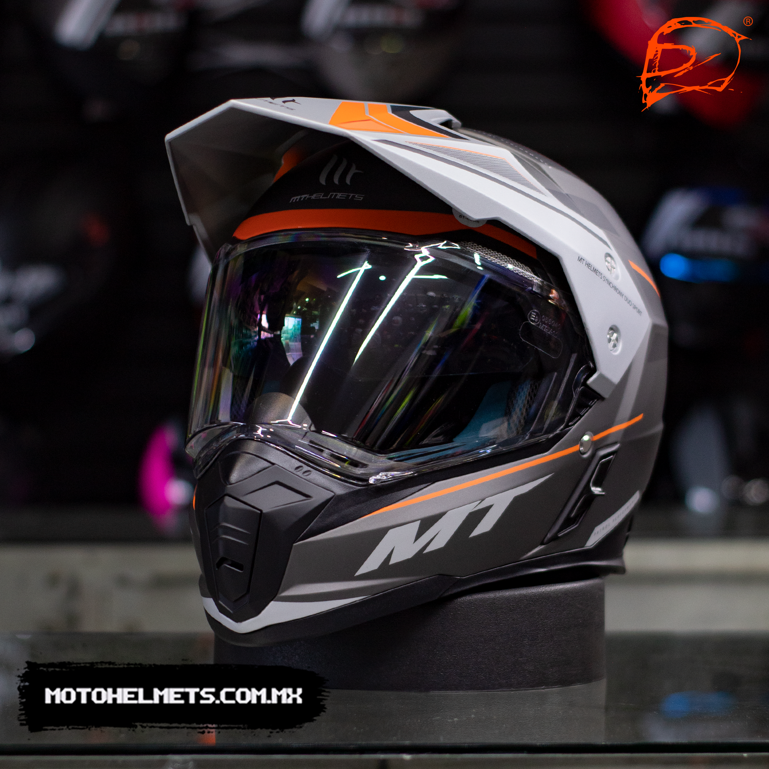 CASCO MT SYNCHRONY DS SV PATROL B4 MATE