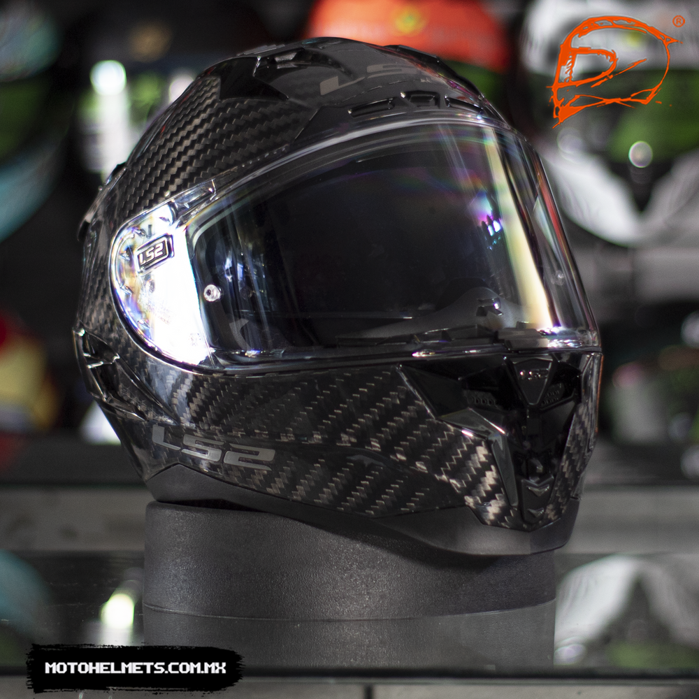 Casco LS2 Challenger CT2 Solid Carbon FF327 