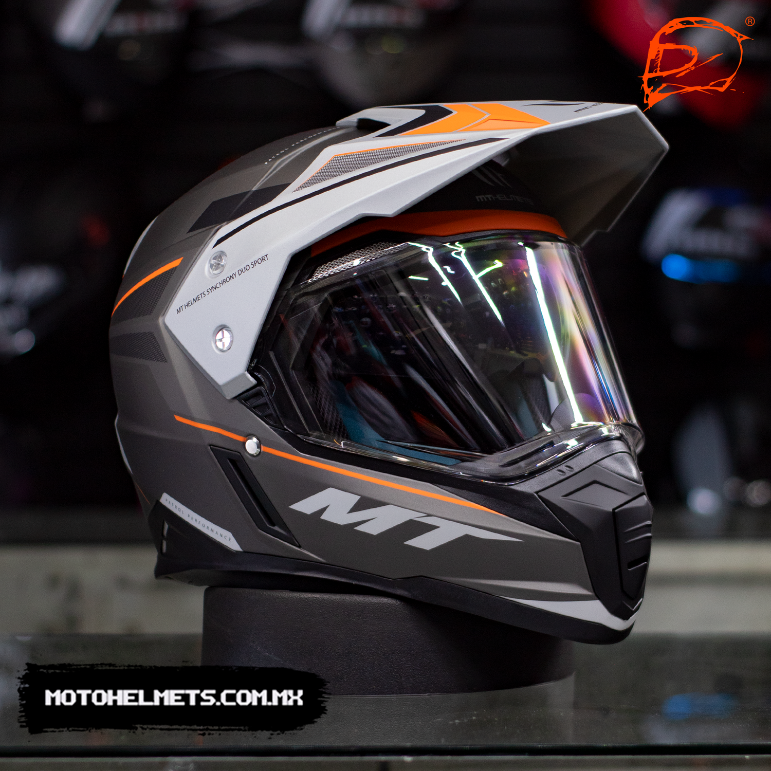 CASCO MT SYNCHRONY DS SV PATROL B4 MATE