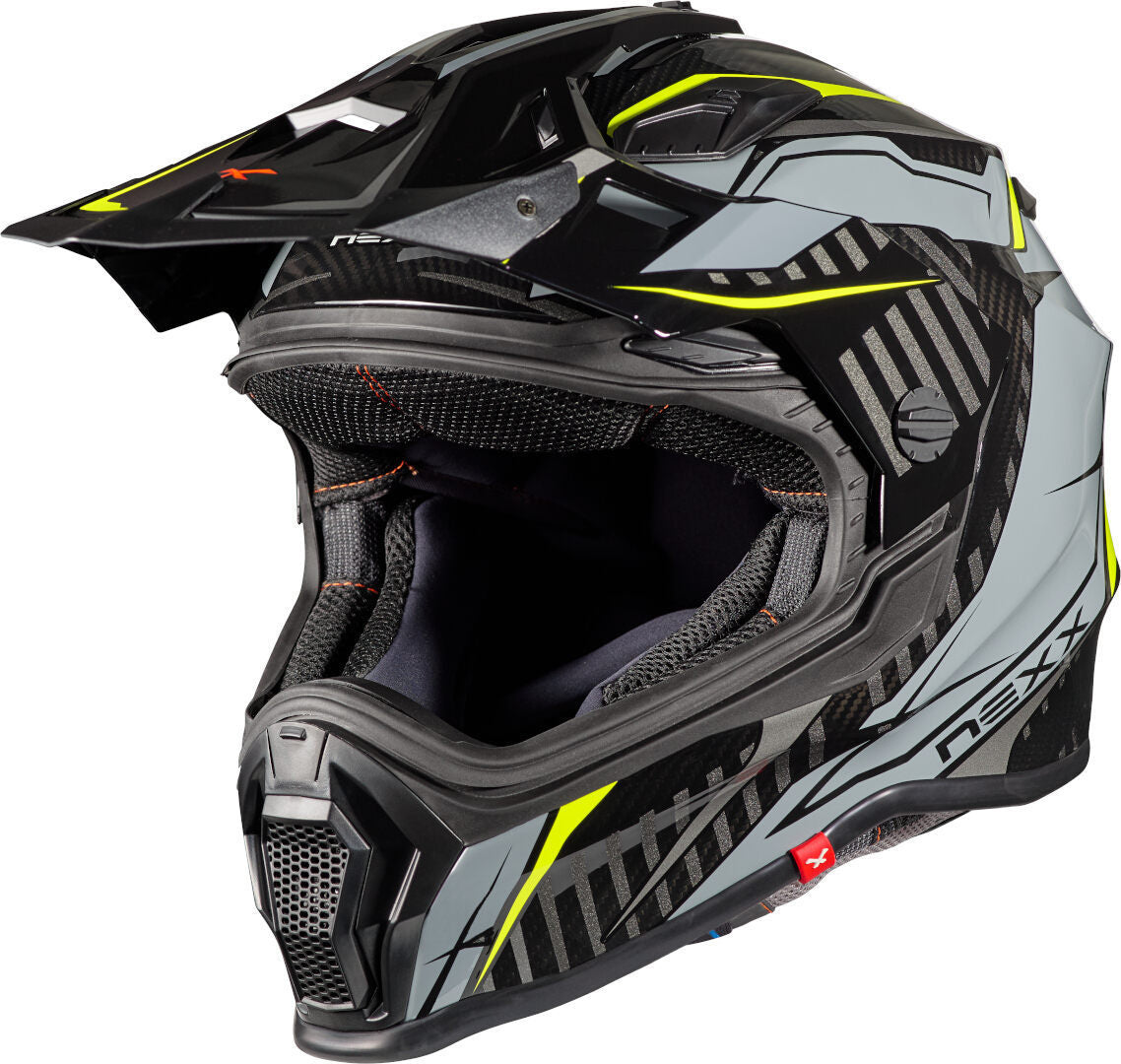 Casco Nexx X.WRL Atika Gris/Amarillo Fluo