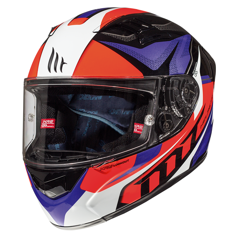 Casco Mt KRE Lookout G2 Rojo - Moto Helmets  -  - Cascos, Integrales