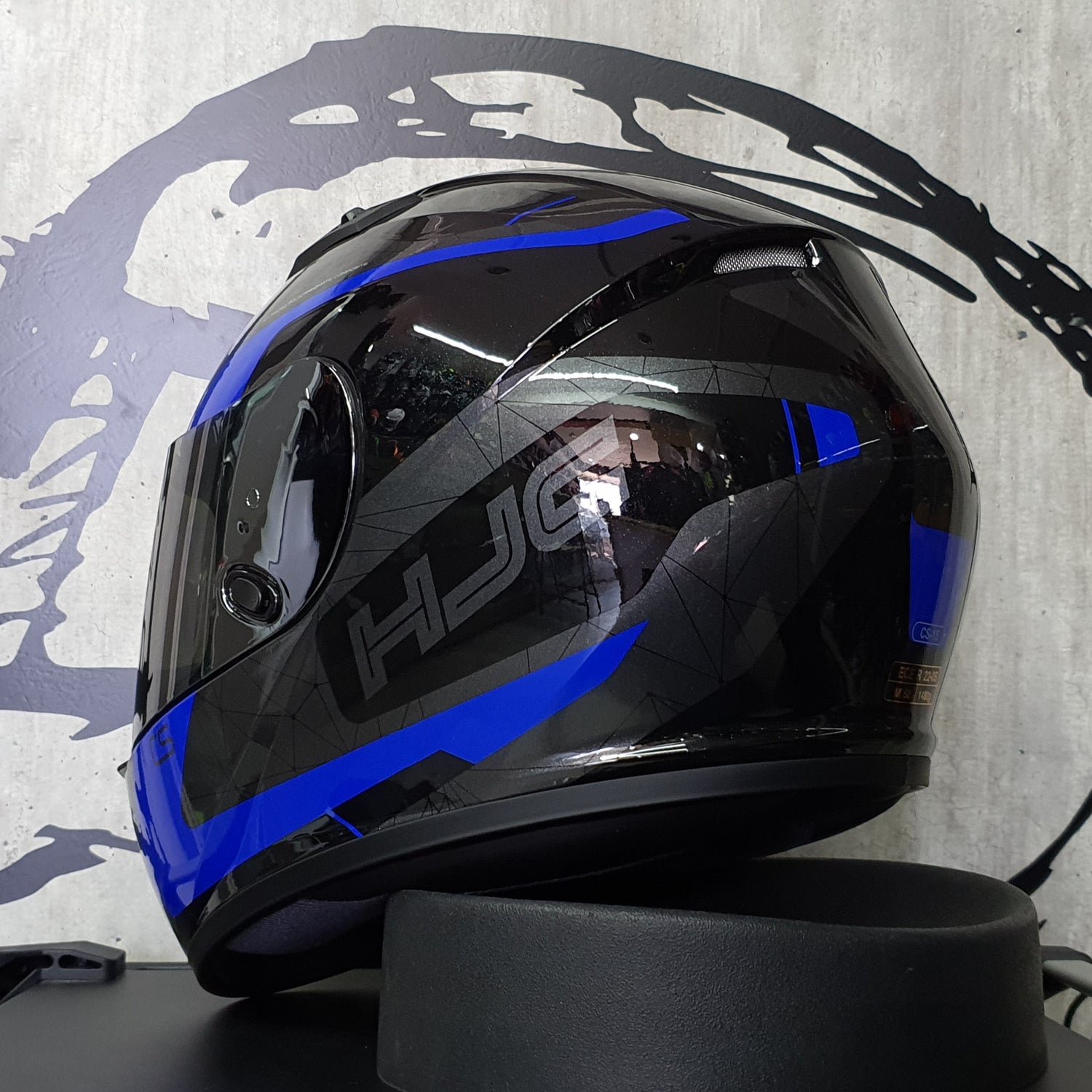 CASCO HJC-15 DOSTA MC2 AZUL