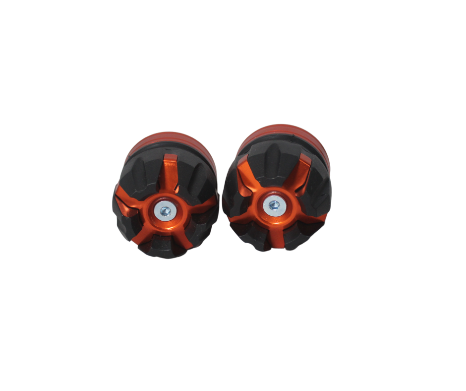 Tapón de Eje De Rin Winmex Tipo Estrella Naranja - Moto Helmets  -  - Accesorios, Accesorios varios