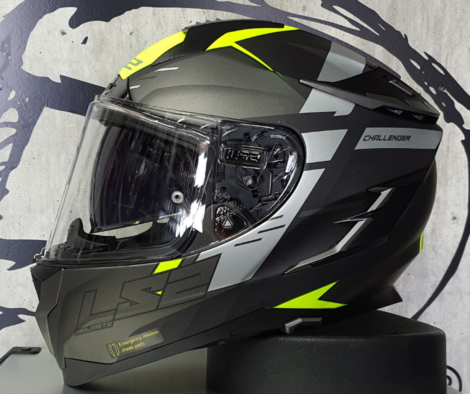 Casco LS2 Challenger Allert Titanium Mate/Ama FF327 - Moto Helmets  -  - Cascos, Integrales