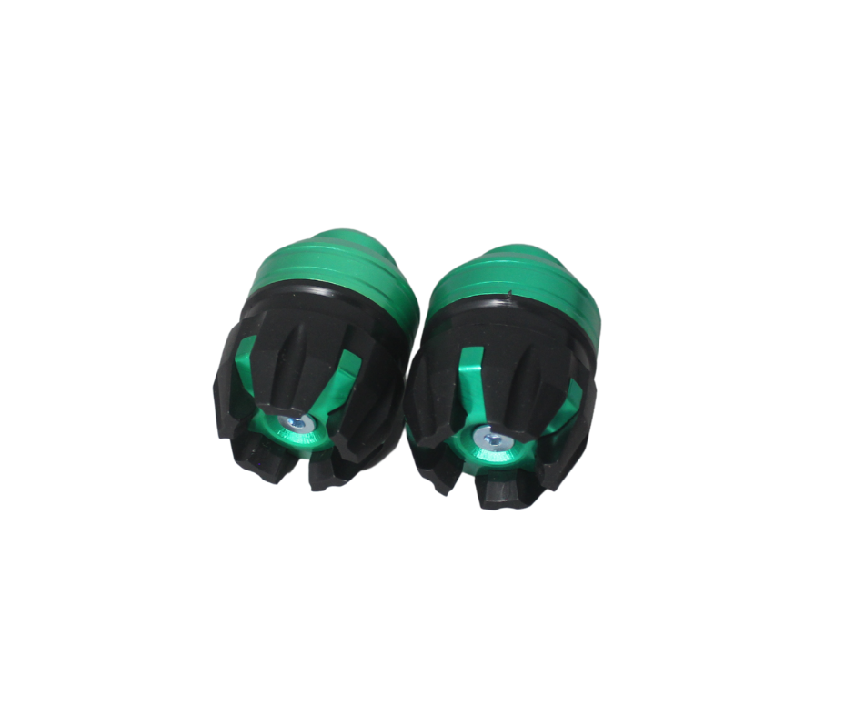 Tapón de Eje De Rin Winmex Tipo Estrella Verde - Moto Helmets  -  - Accesorios, Accesorios varios