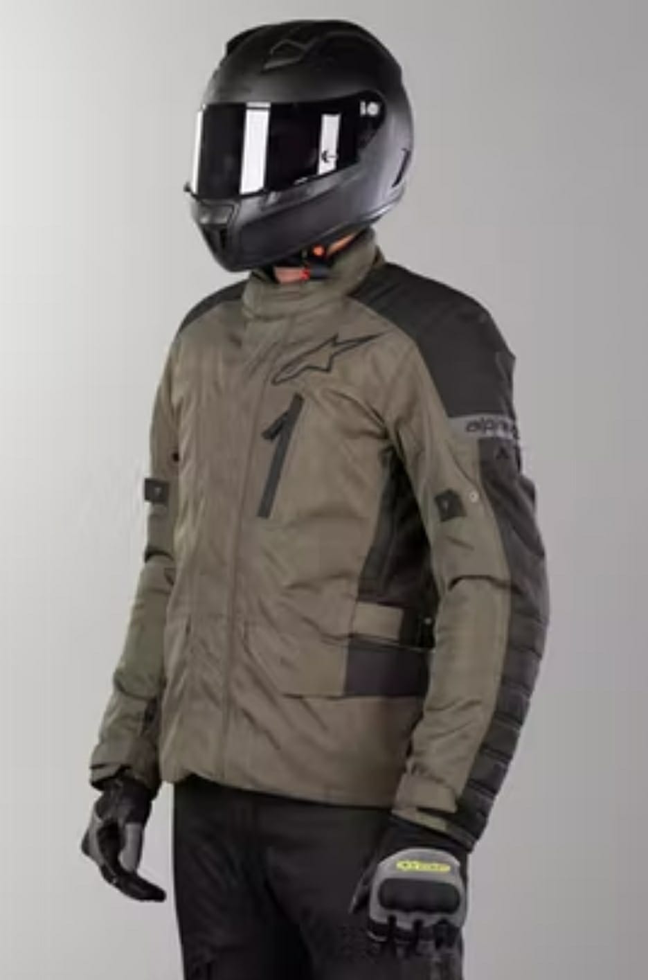 CHAMARRA ALPINESTARS GRAVITY DRYSTAR VERDE