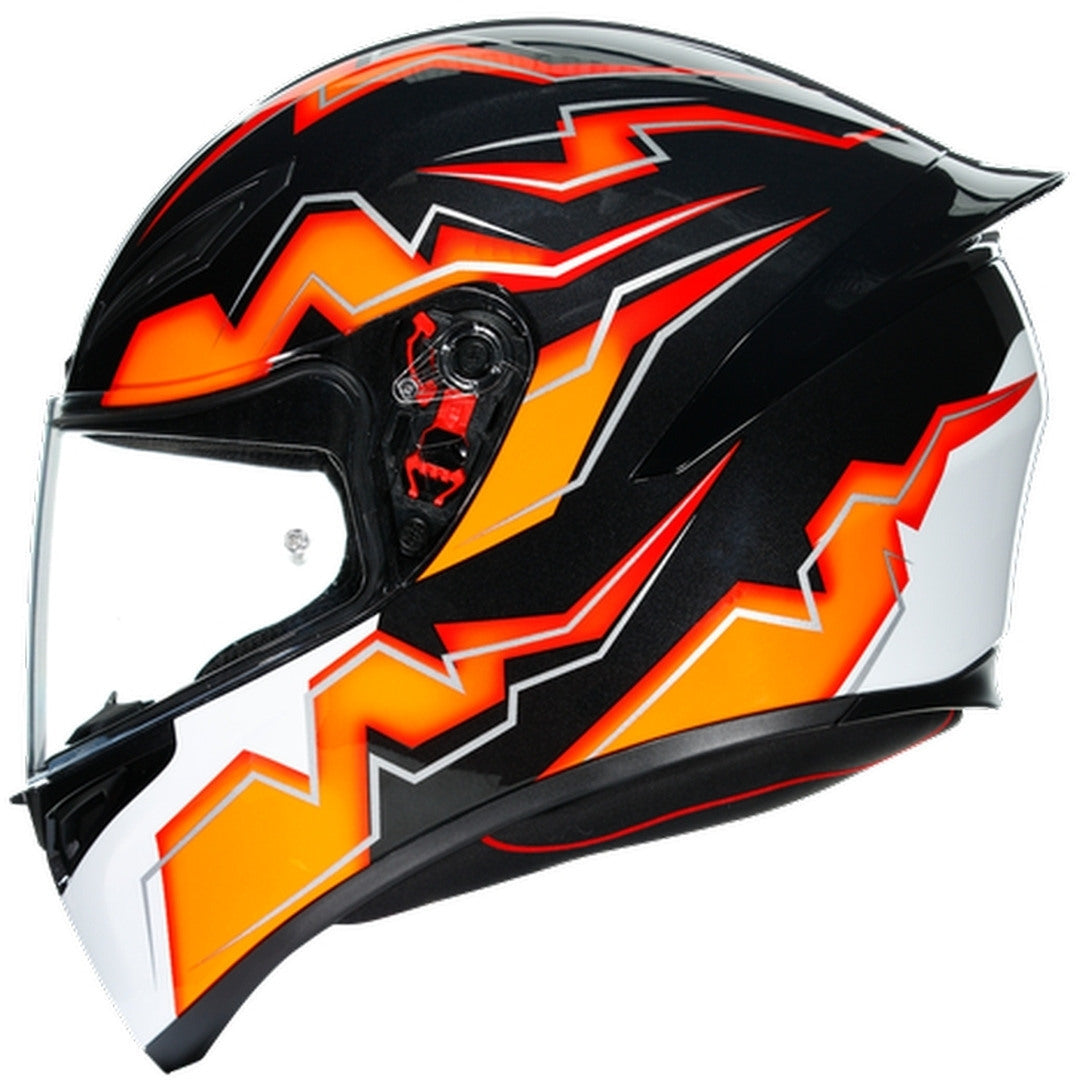 CASCO AGV K1 E2205 MULTI KRIPTON NEGRO NARANJA