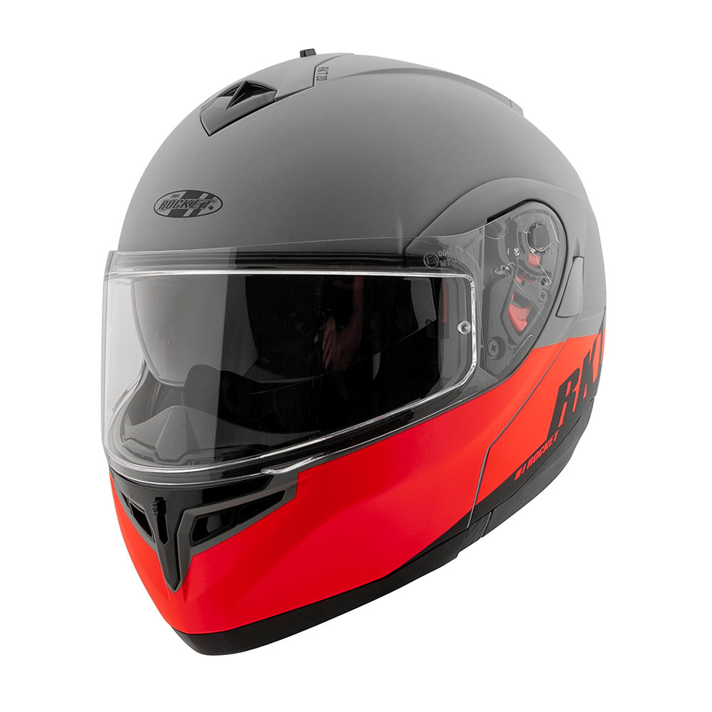 Casco Abatible Joe Rocket Rkt 20 Sonic Rojo - Moto Helmets  -  - Abatibles, Cascos