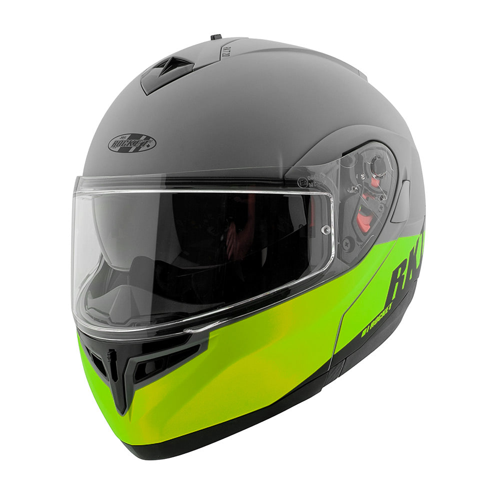 Casco Abatible Joe Rocket Rkt 20 Sonic Hi Visibility - Moto Helmets  -  - Abatibles, Cascos