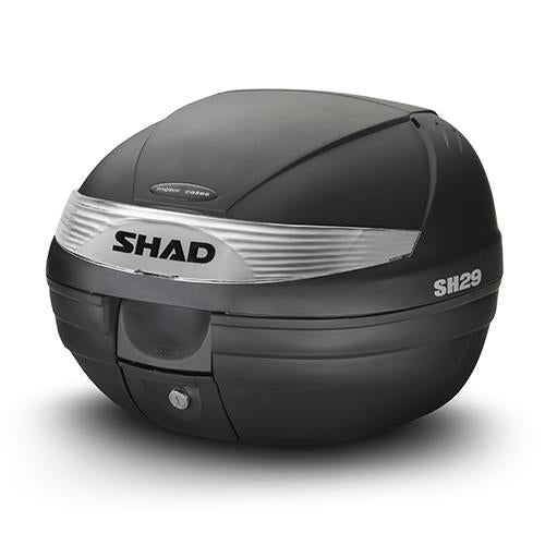 Baúl Trasero Para Moto Shad SH29 Negro Mate - Moto Helmets  -  - Accesorios, Bahúles y maletas