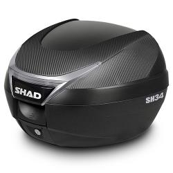 Baúl Trasero Para Moto Shad SH34 - Moto Helmets  -  - Accesorios, Bahúles y maletas