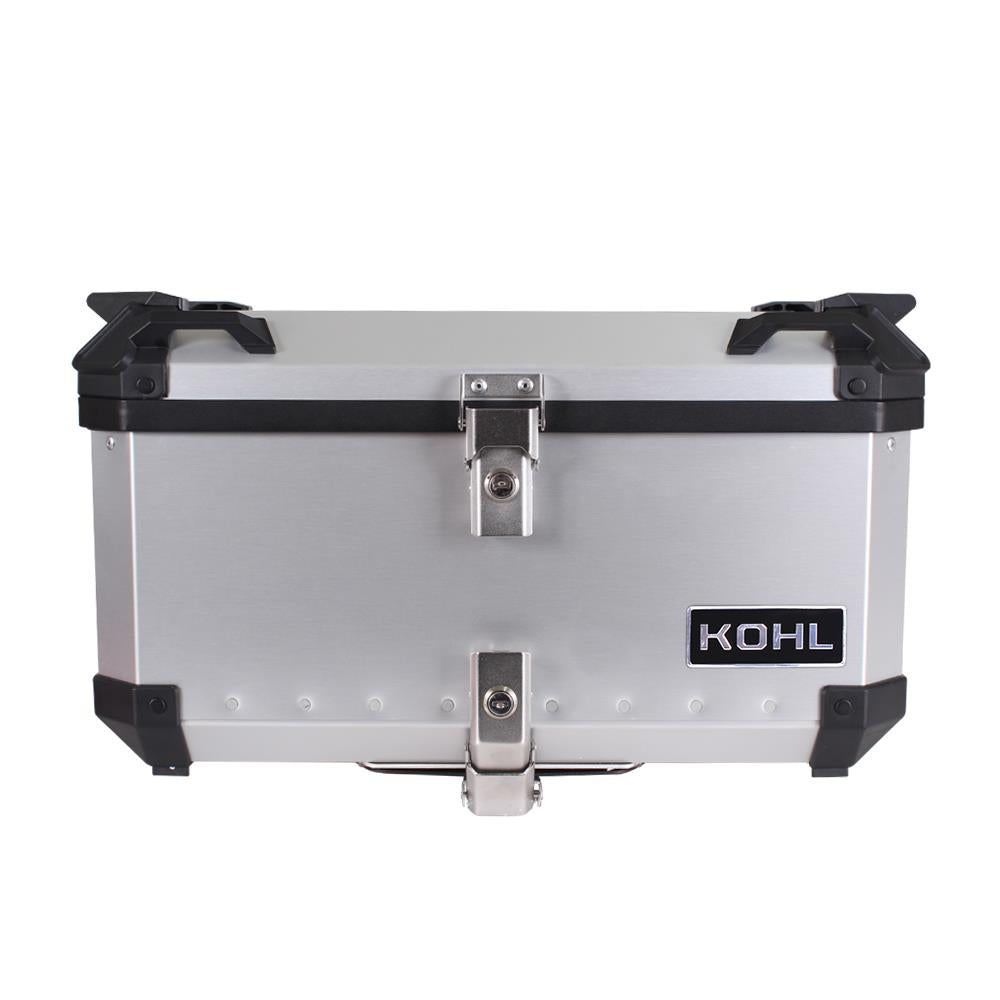 Baúl Trasero Para Moto Kohl Aluminio Kh3a.3 60 litros - Moto Helmets  -  - Accesorios, Bahúles y maletas