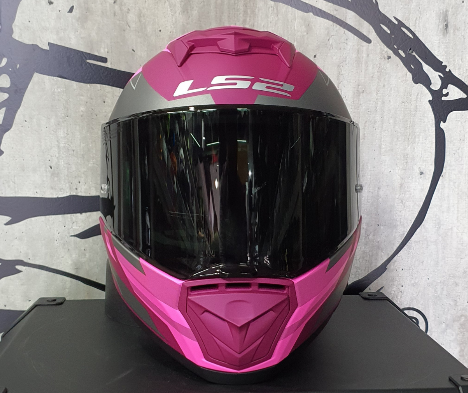 Casco Integral LS2 Mujer BREAKER BETA Purpura Mate FF390 - Tienda Moto  Rider México