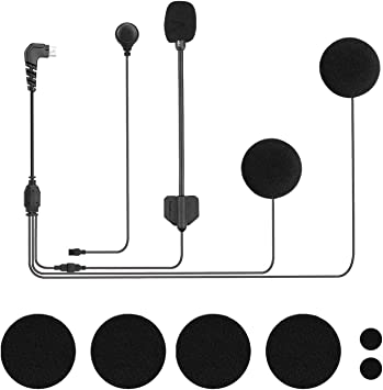 Repuesto Auriculares Microfono para Intercomunicador R1 Freed-Conn