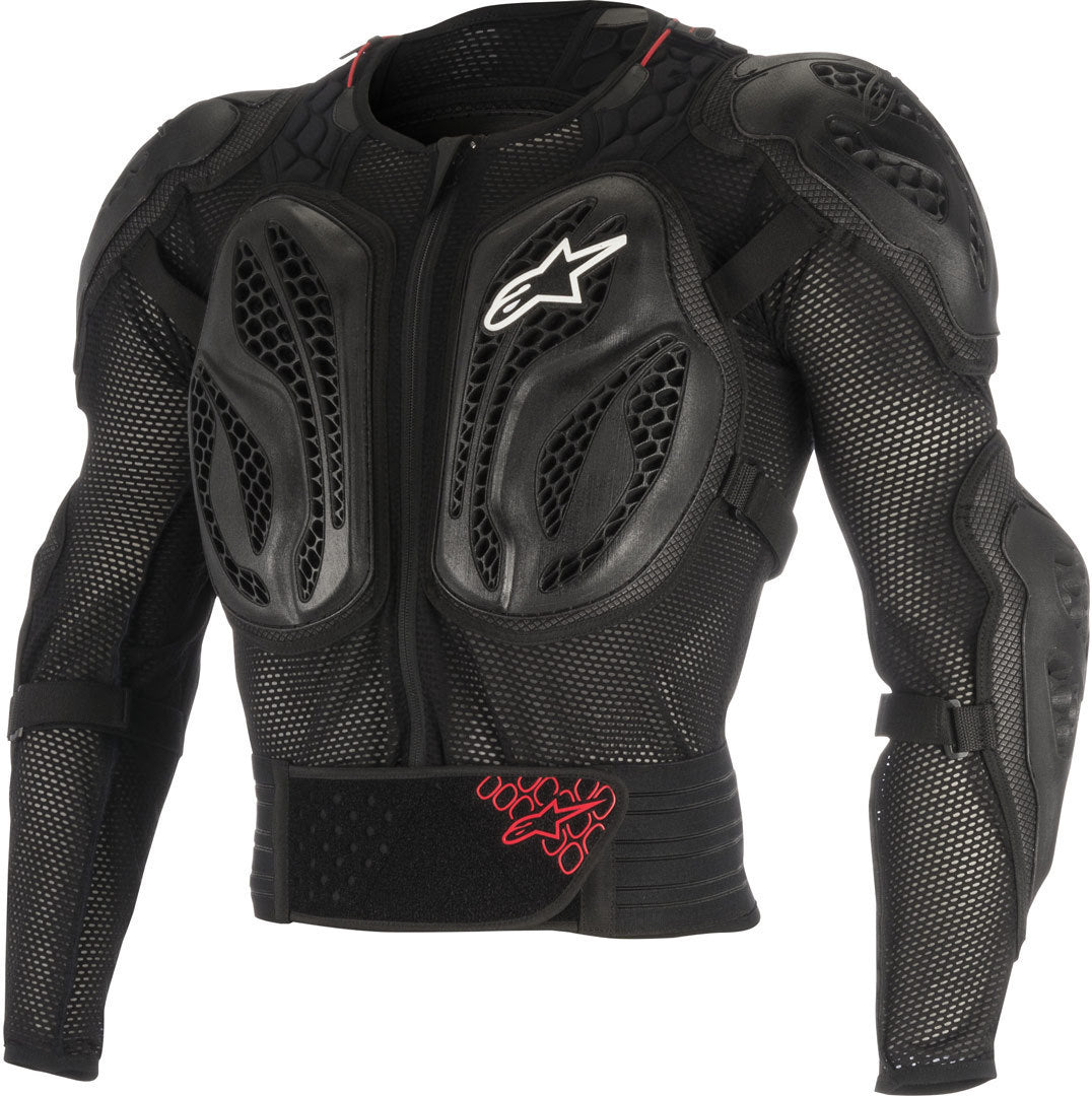 PROTECTOR DE CUERPO ALPINESTARS BIONIC ACTION NEGRO ROJO