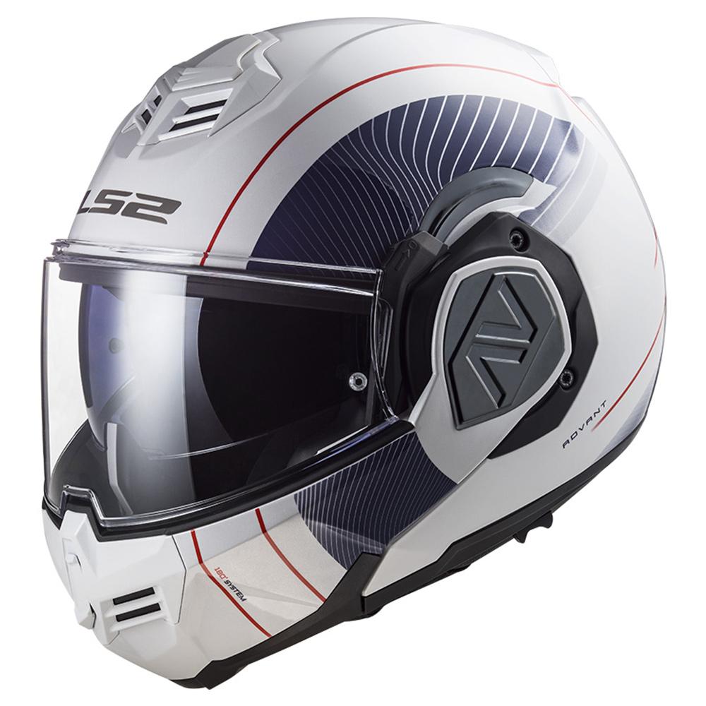 CASCO ABATIBLE  LS2 ADVANT VELUM COPPER FF906