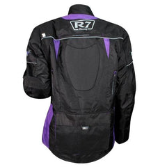 Chamarra de Moto R7 246 Morada Fluo - Moto Helmets  -  - Chamarras Mujer, Equipo