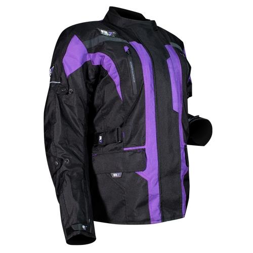 Chamarra de Moto R7 246 Morada Fluo - Moto Helmets  -  - Chamarras Mujer, Equipo